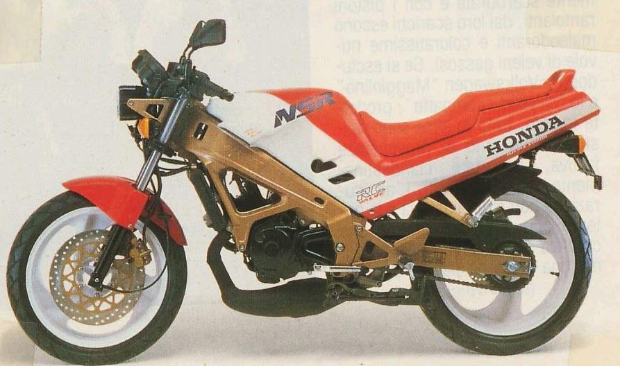 Мотоцикл Honda NSR 125F 1989