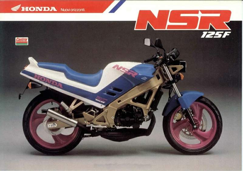 Мотоцикл Honda NSR 125F 1989 фото
