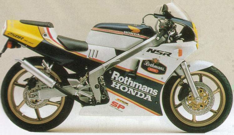 Мотоцикл Honda NSR 250R-SP Rothmans Replica 1988