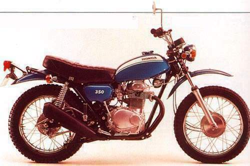 Мотоцикл Honda SL 350 1970