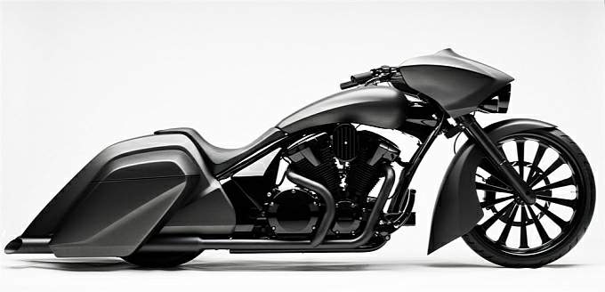 Мотоцикл Honda Stateline Slammer Bagger Concept 2010 фото