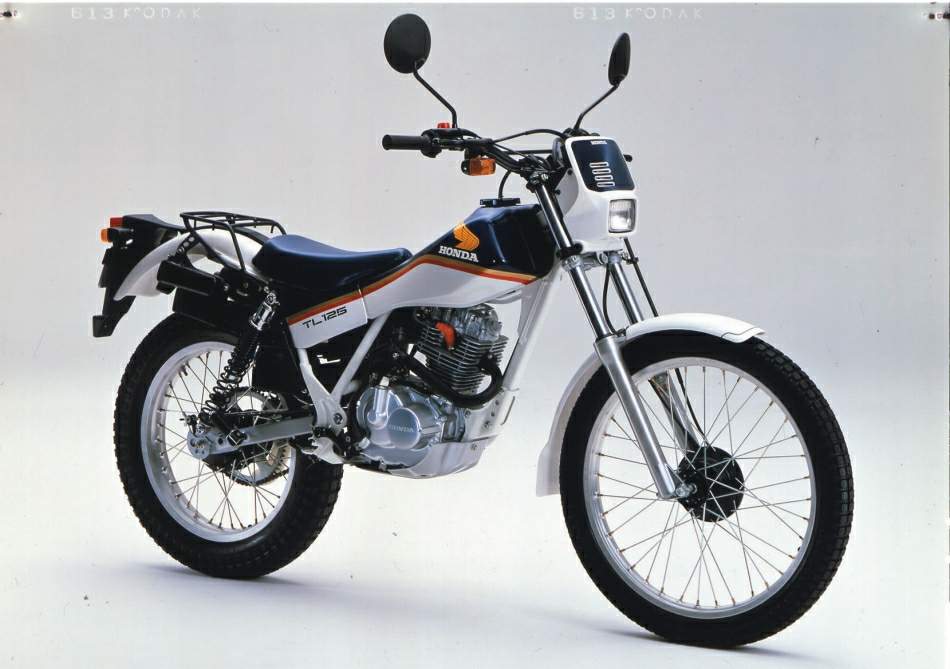 Мотоцикл Honda TL 125 1986