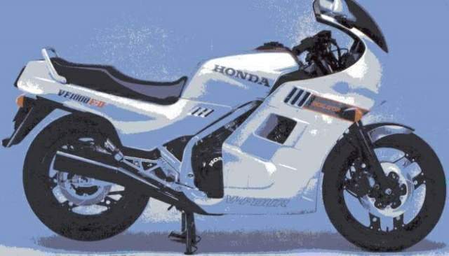 Мотоцикл Honda VF 1000FS Bol Dor 1985