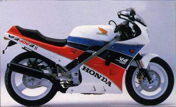 Мотоцикл Honda VFR 400R 1987 фото