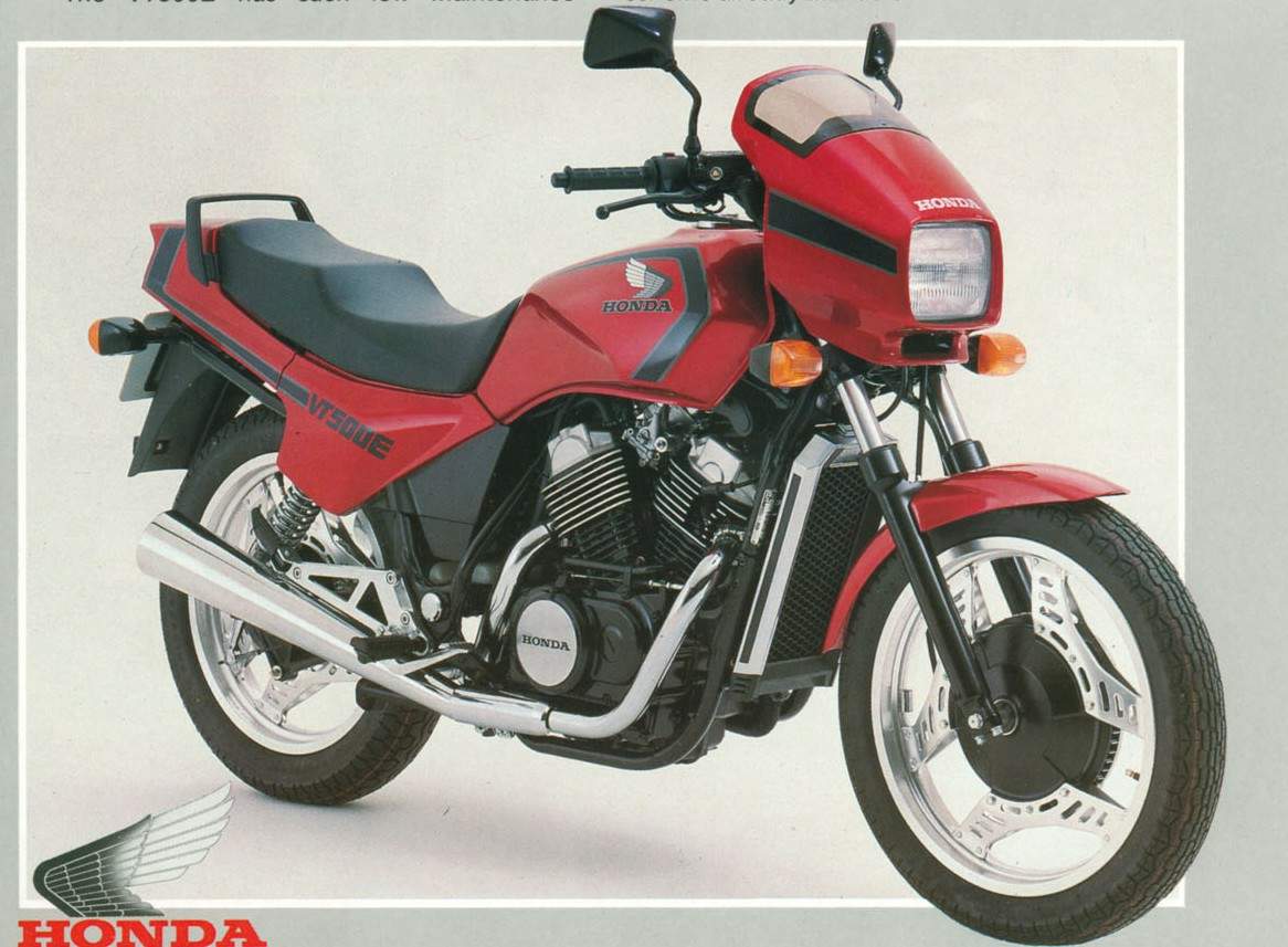 Мотоцикл Honda VT 500E 1986