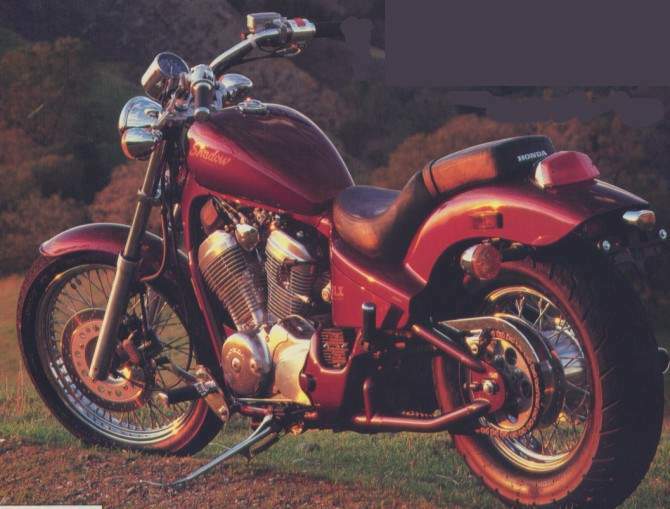 Мотоцикл Honda VT 600C Shadow 1991