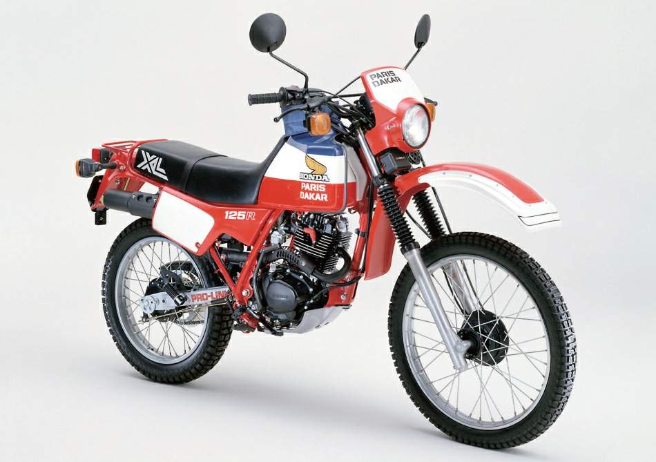 Мотоцикл Honda XL 125R Paris Dakar Limited Edition 1983
