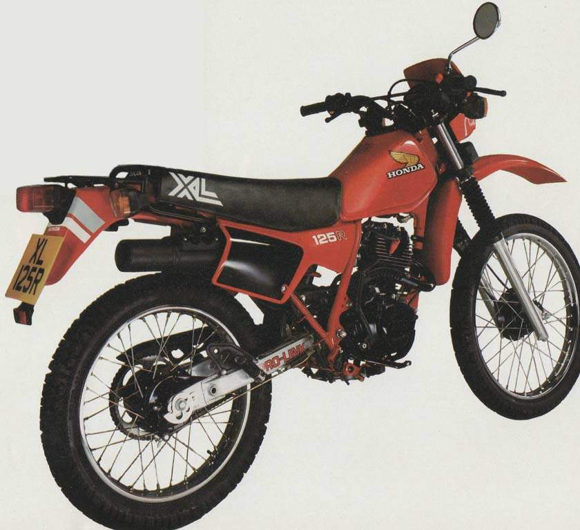 Мотоцикл Honda XL 125R 1983 Цена, Фото, Характеристики, Обзор