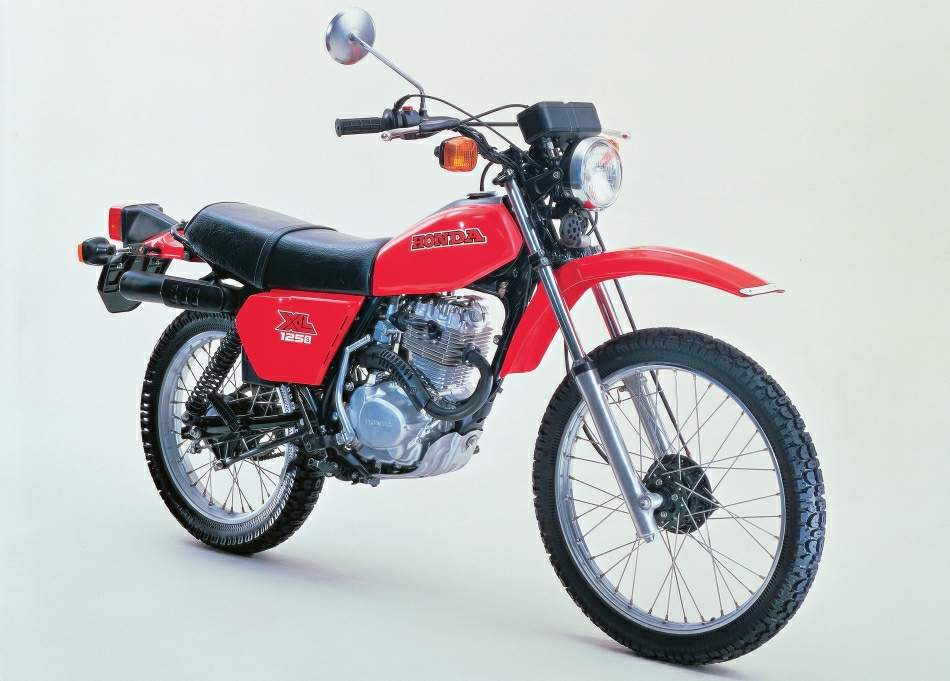 Мотоцикл Honda XL 125S 1980 фото