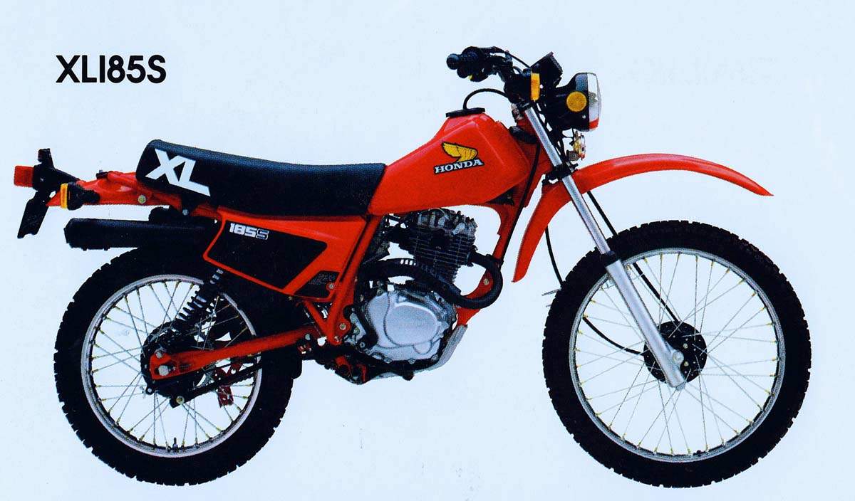 Мотоцикл Honda XL 185S 1981