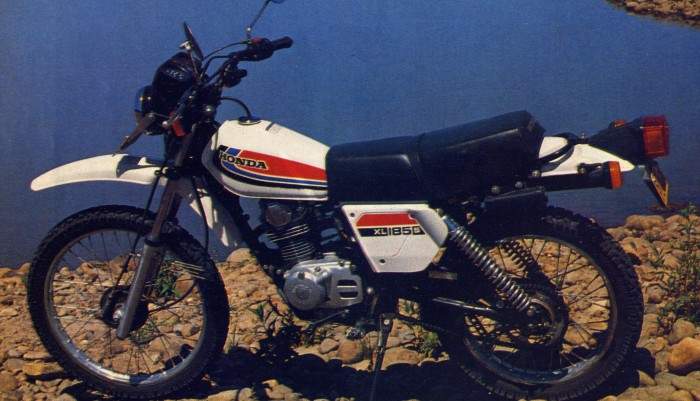 Мотоцикл Honda XL 185S 1979
