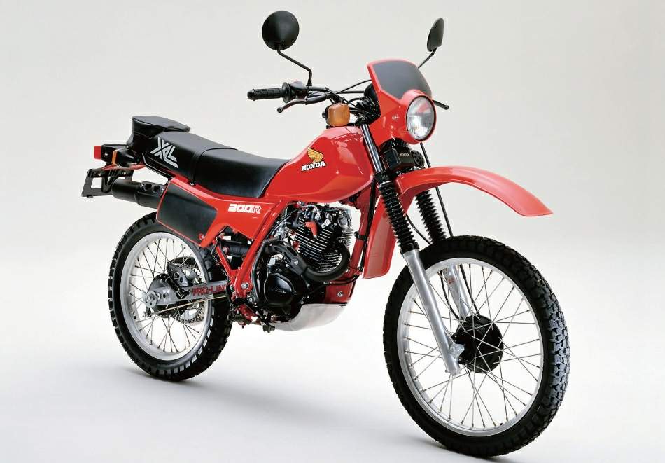 Мотоцикл Honda XL 200R 1979