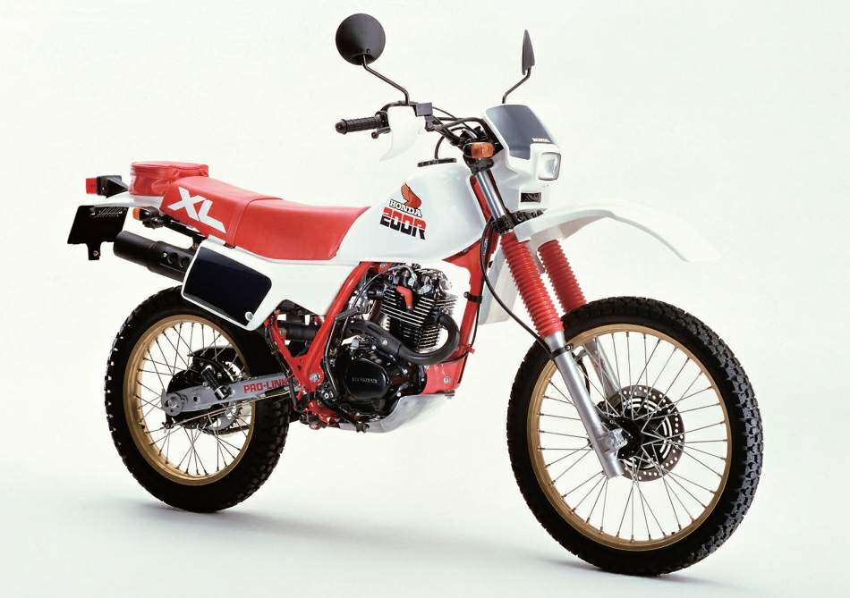 Мотоцикл Honda XL 200R 1984