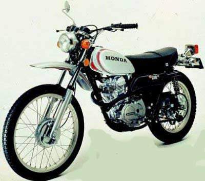 Мотоцикл Honda XL 250 1973