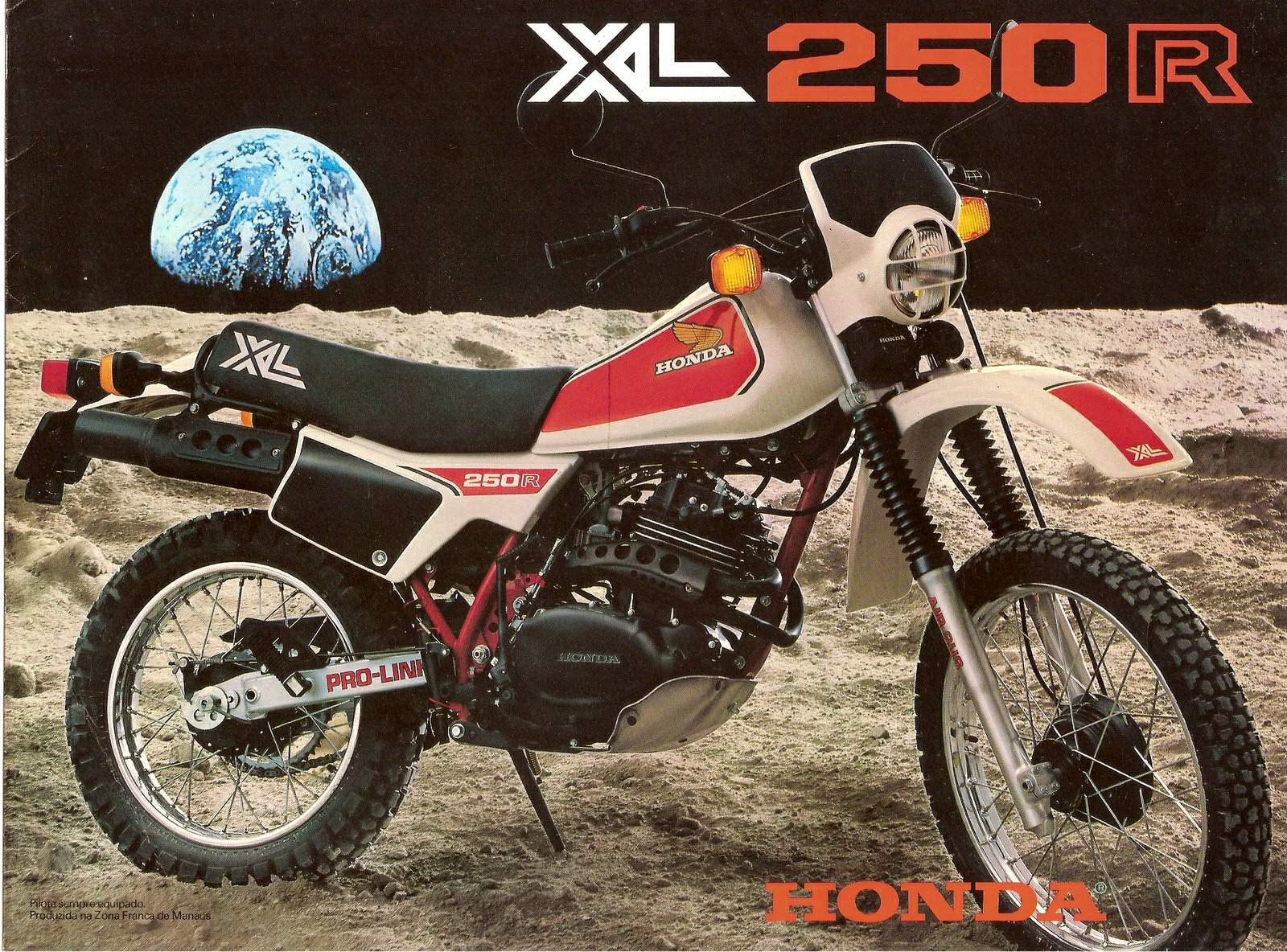 Мотоцикл Honda XL 250R 1983