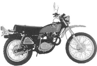 Мотоцикл Honda XL 350 1976