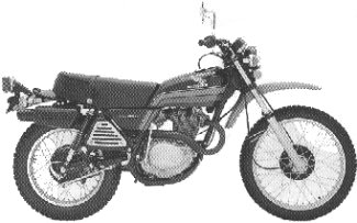 Мотоцикл Honda XL 350 1978