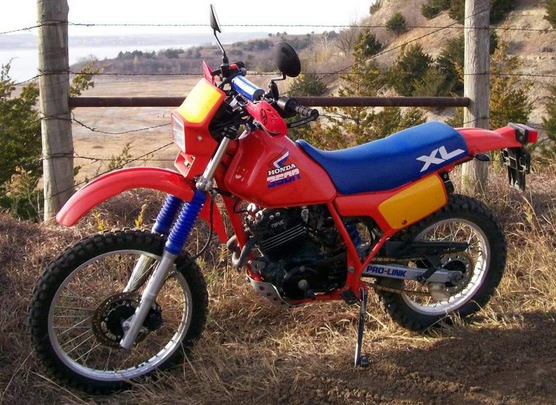 Мотоцикл Honda XL 350R US Model 1985 Фото, Характеристики