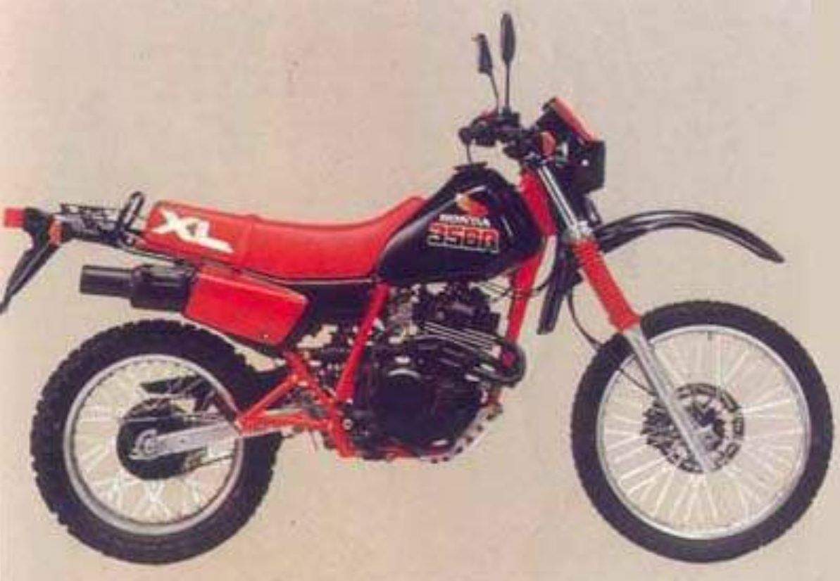 Мотоцикл Honda XL 350R 1985