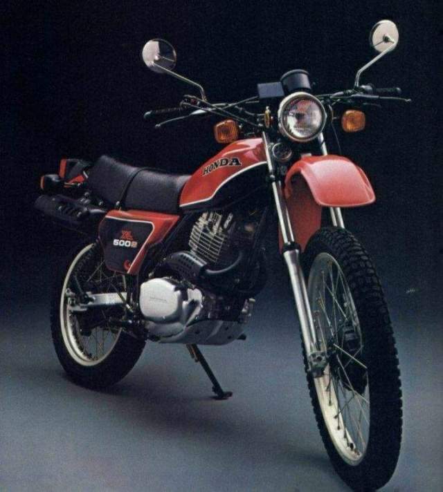 Мотоцикл Honda XL 500S 1979 фото