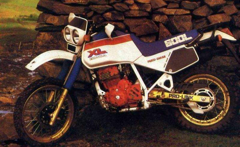 Мотоцикл Honda XL 600LM 1984 фото
