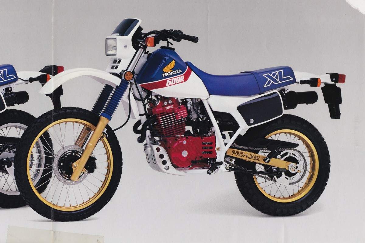 Мотоцикл Honda XL 600R US model 1986