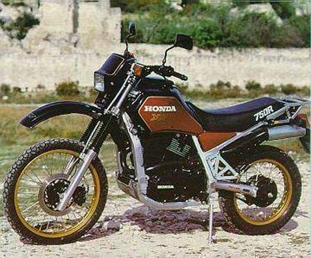 Фотография мотоцикла Honda XLV 750R 1985
