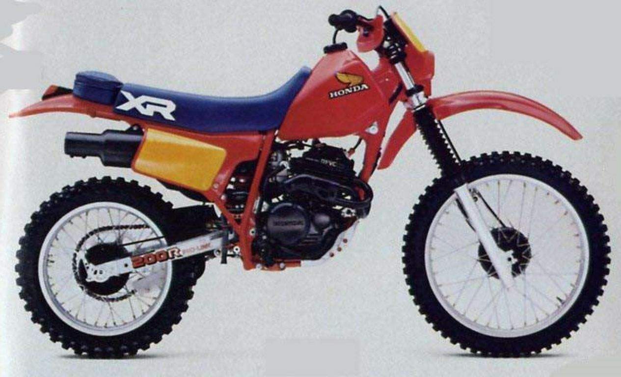 Мотоцикл Honda XR 200 R 1984