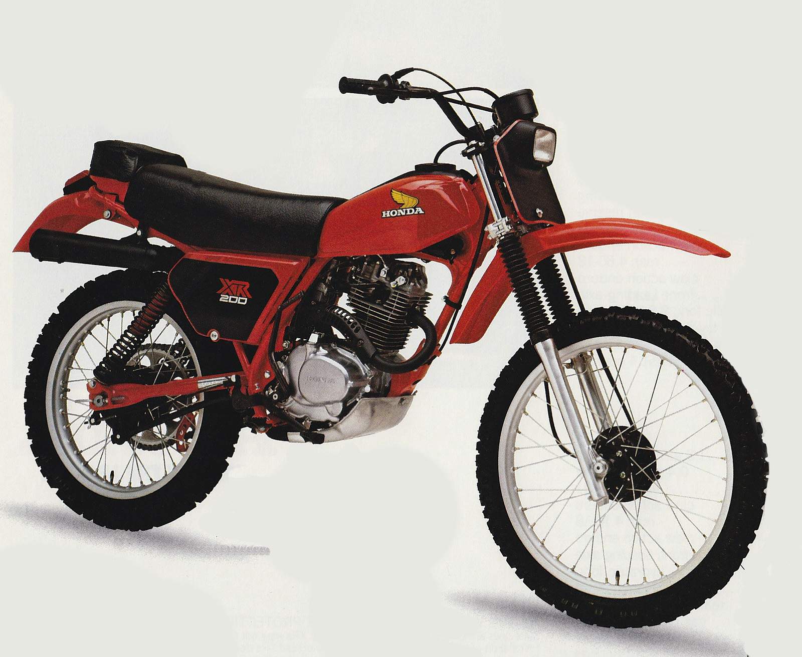Мотоцикл Honda XR 200 1980