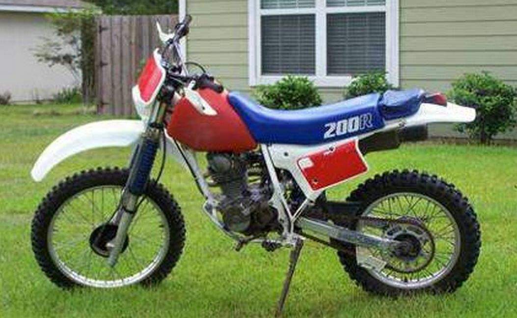 Мотоцикл Honda XR 200R 1986 фото