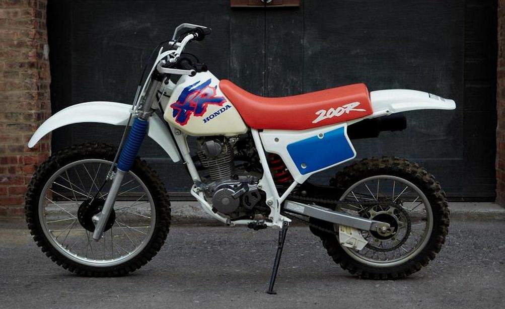 Мотоцикл Honda XR 200R 1993 фото