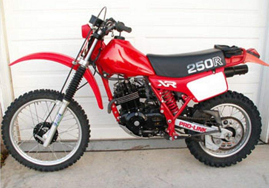 Мотоцикл Honda XR 250R 1982