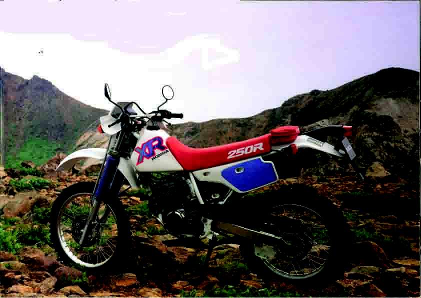 Мотоцикл Honda XR 250R 1991
