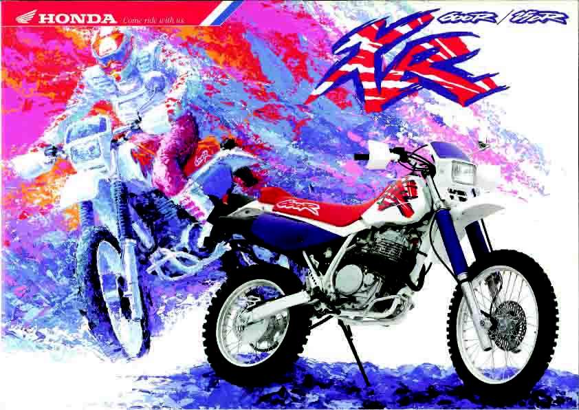 Мотоцикл Honda XR 250R 1995