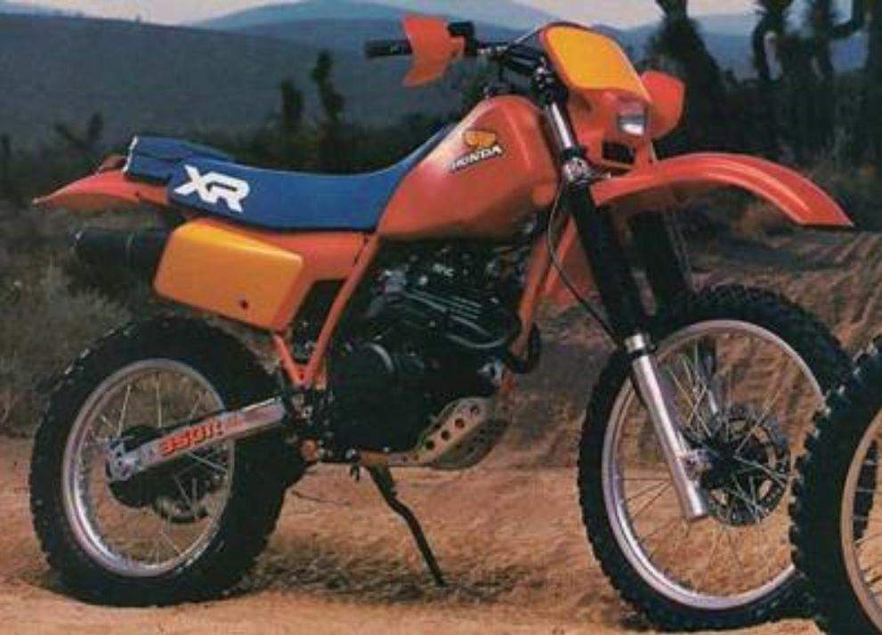 Мотоцикл Honda XR 350R 1984