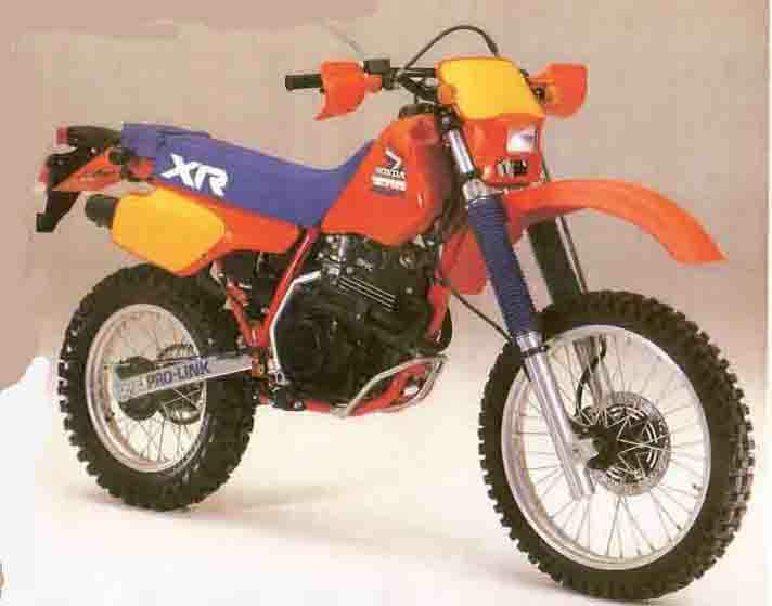 Мотоцикл Honda XR 350R 1985