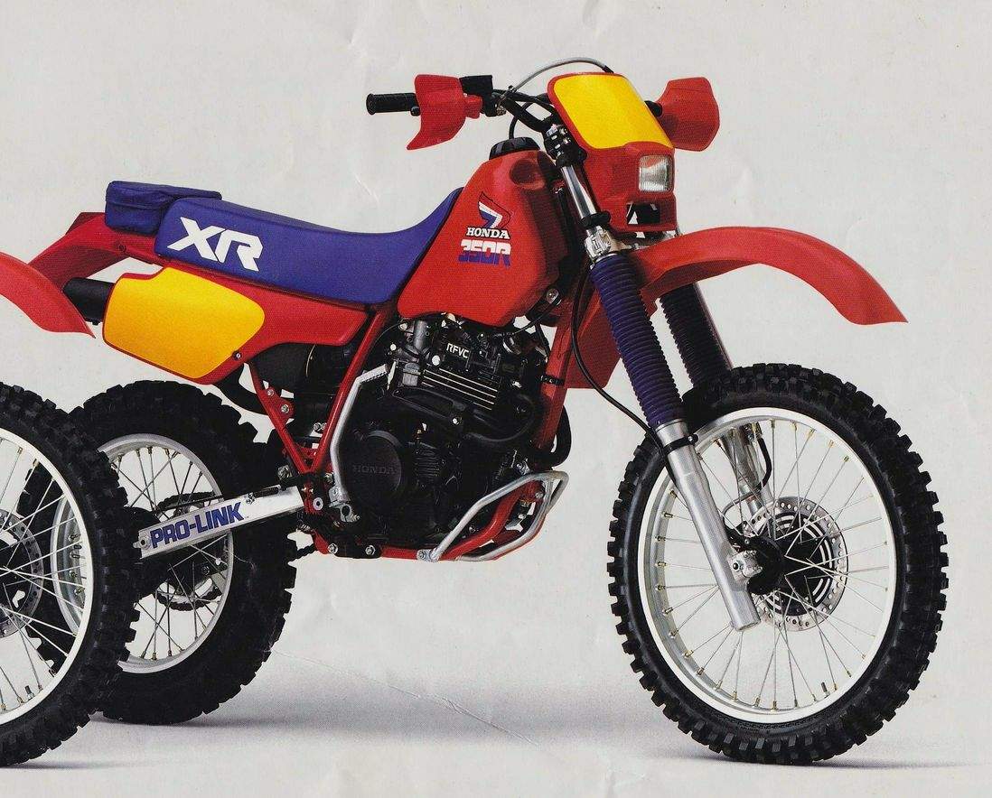 Мотоцикл Honda XR 350R 1985 фото