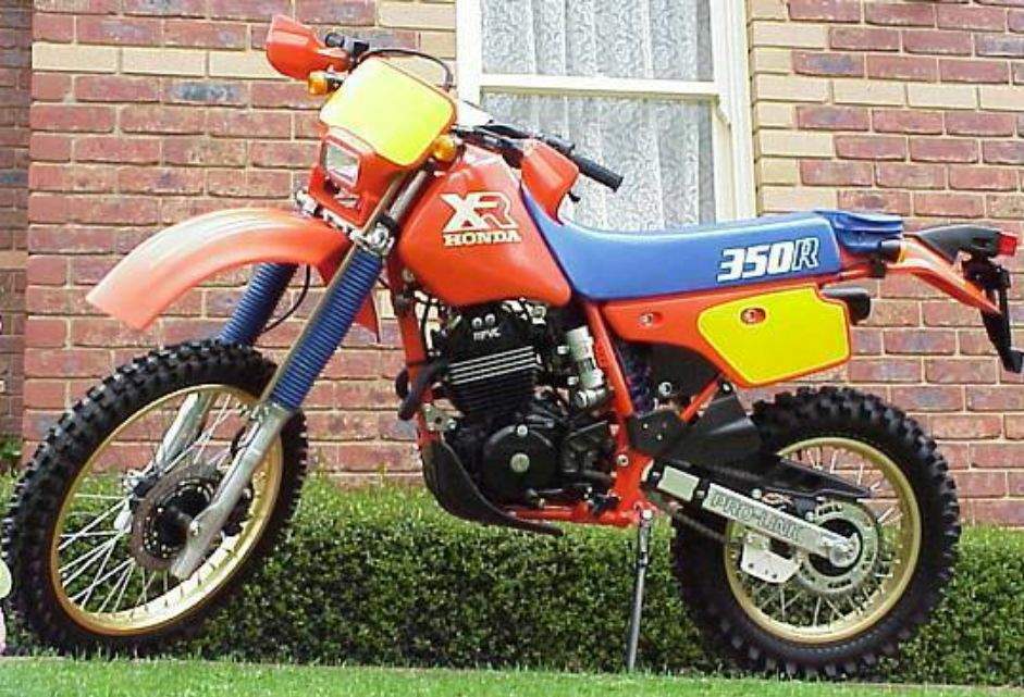 Мотоцикл Honda XR 350R 1986