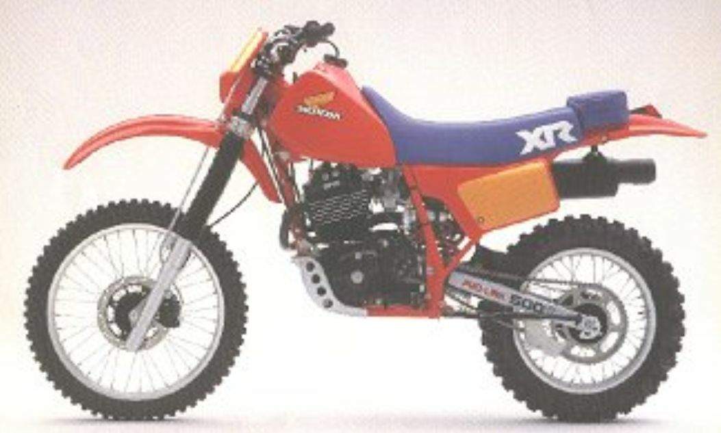 Мотоцикл Honda XR 500RE 1983 фото