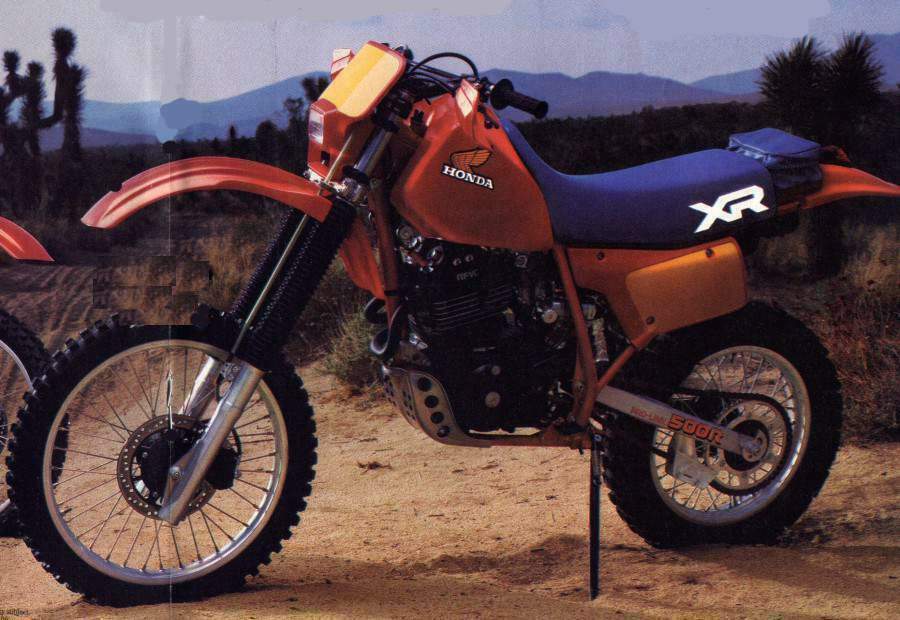 Мотоцикл Honda XR 500RE 1984 фото