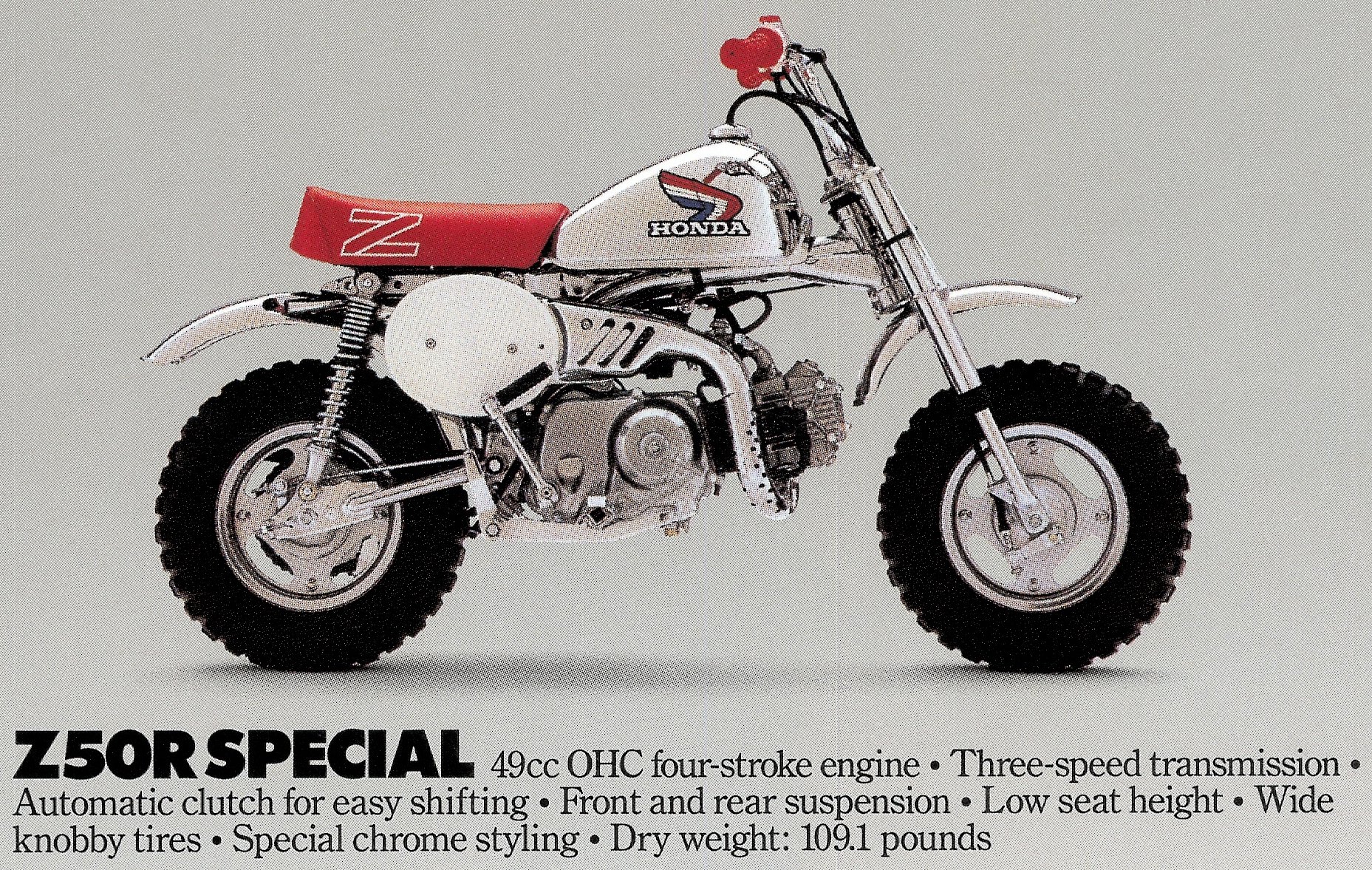 Мотоцикл Honda Z 50 R Special 1986
