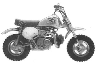 Мотоцикл Honda Z 50RD 1986
