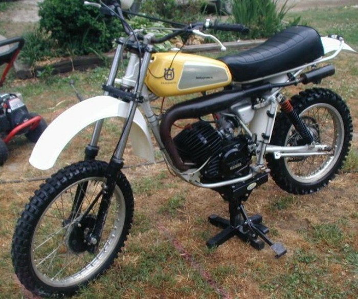 Мотоцикл Husqvarna CR 125 1977