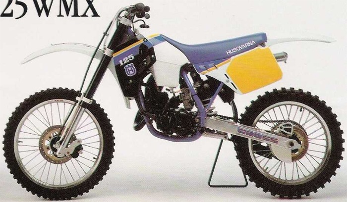 Мотоцикл Husqvarna CR 125 1990