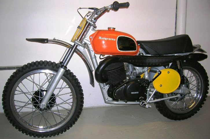 Мотоцикл Husqvarna CR 400 1972