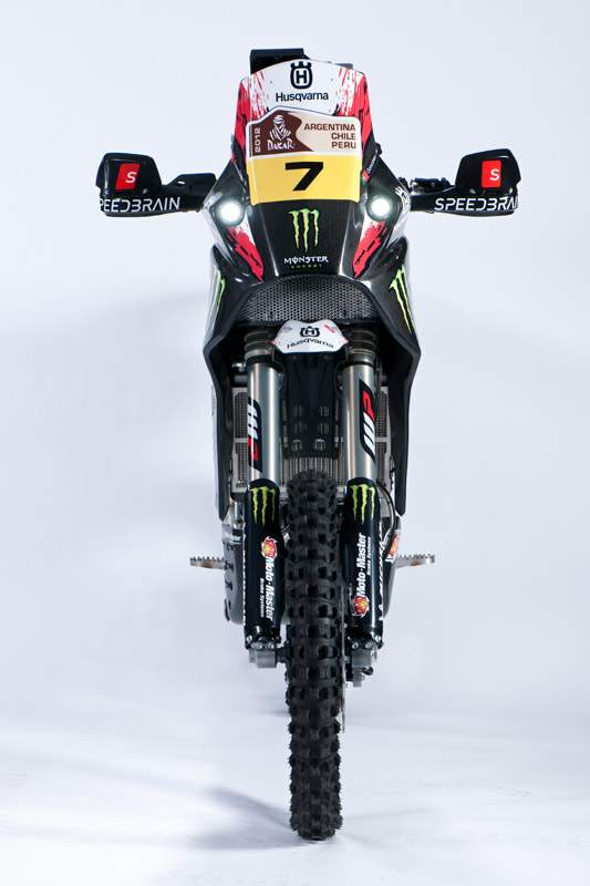 Мотоцикл Husqvarna TE 449RR Dakar 2012 фото