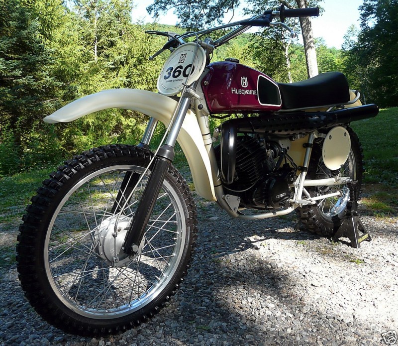 Мотоцикл Husqvarna WR 360 1976