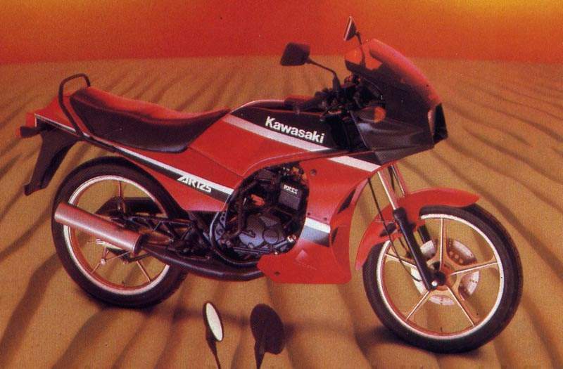 Мотоцикл Kawasaki AR 125 1984 фото