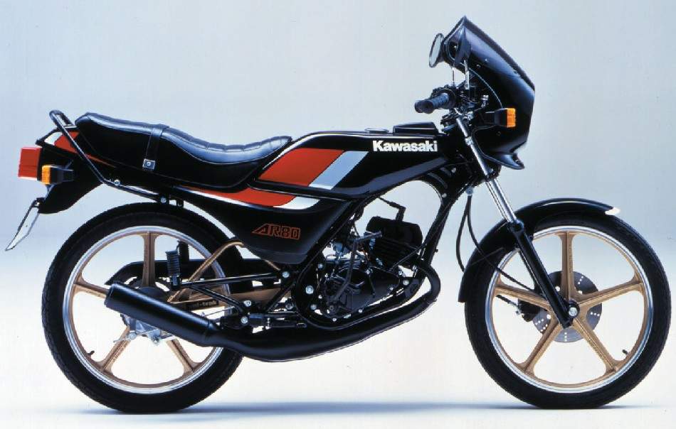 Мотоцикл Kawasaki AR 80 1984
