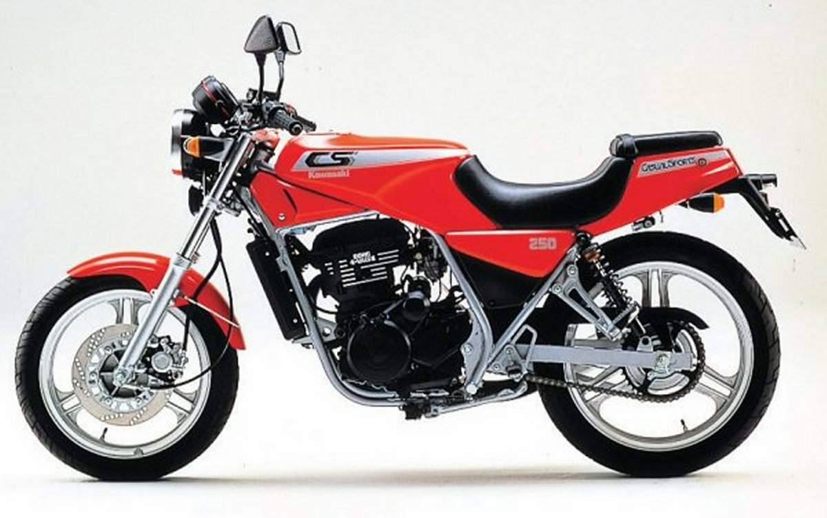 Мотоцикл Kawasaki BR 250 Casual Sports 1985